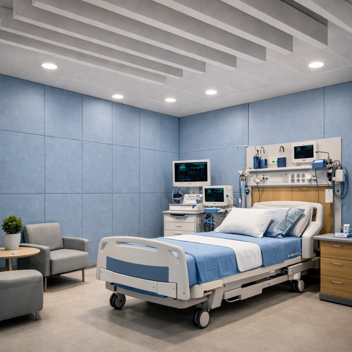 Operation theatre soundproofing